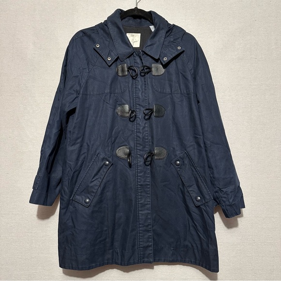 RTR Joie Navy Toggle Coat - size large - Picture 4 of 14